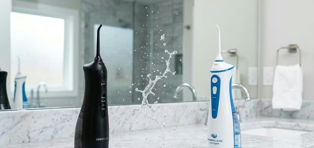 Comparație NIRU GoPik vs Oral-B AquaCare — irigatoare bucale portabile 2026
