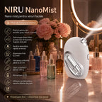 Pulverizator facial pentru serum NIRU NanoMist - spray facial portabil cu acumulator
