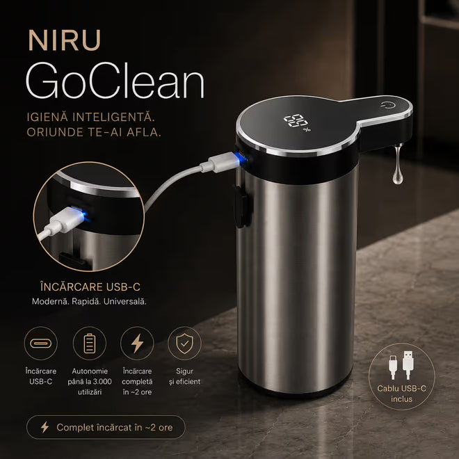 Dozator Sapun Spuma Automat NIRU GoClean