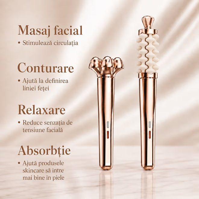 Aparat masaj facial și corporal 2 în 1 NIRU ProLift