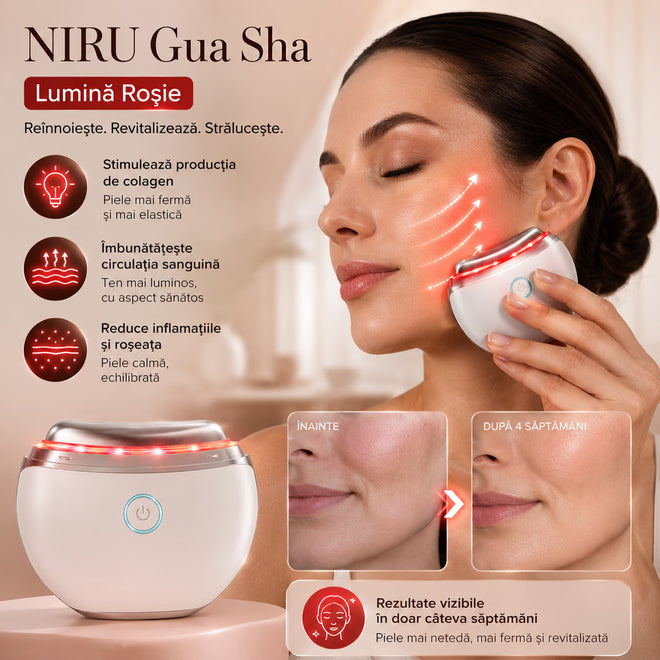 Aparat masaj facial Gua Sha electric NIRU GoLift