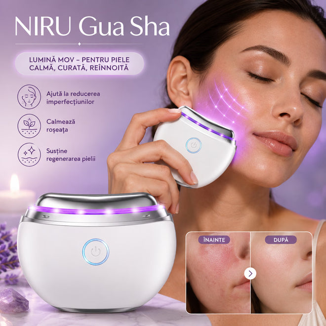 Aparat masaj facial Gua Sha electric NIRU GoLift