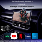 Adaptor Auto Wireless 4-in-1 Niru AirDrive Pro model B pentru Apple CarPlay si Android Auto, imagine produs pentru Shopify, cautare organica si SEO