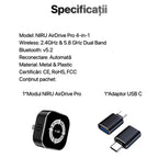 Adaptor Auto Wireless 4-in-1 Niru AirDrive Pro model B pentru Apple CarPlay si Android Auto, imagine produs pentru Shopify, cautare organica si SEO
