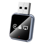 Adaptor Auto Wireless 4-in-1 Niru AirDrive Pro model AB, imagine de galerie cu prezentare vizuala a adaptorului compatibil Apple CarPlay si Android Auto