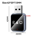 Adaptor Auto Wireless 4-in-1 Niru AirDrive Pro model AB, imagine de galerie cu adaptorul wireless auto Niru si detalii de produs