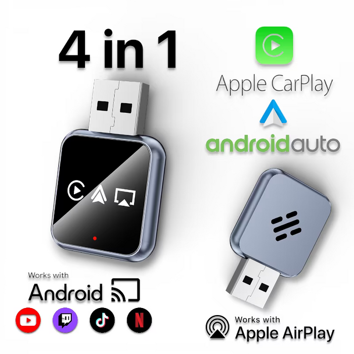 Adaptor Auto Wireless 4-in-1 NIRU AirDrive Pro