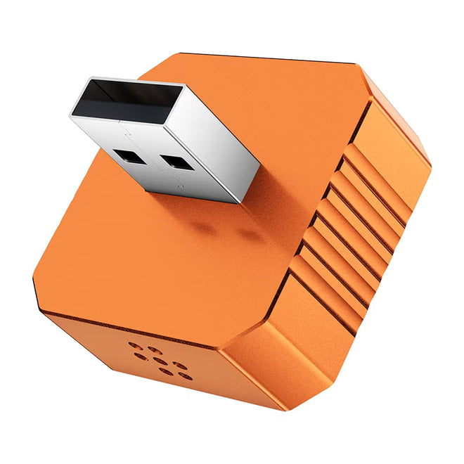 Adaptor Auto Wireless 4-in-1 Niru AirDrive Pro model BV, imagine de galerie cu detaliu produs si conectivitate wireless pentru masina