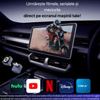 Adaptor Auto Wireless 4-in-1 Niru AirDrive Pro model BVS, imagine de galerie cu adaptor auto wireless si prezentare a designului compact