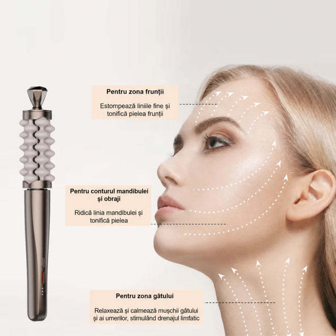 Aparat masaj facial și corporal 2 în 1 NIRU ProLift™
