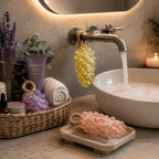 Săpun exfoliant handmade NIRU GoSoap  - formă de ciorchine de struguri