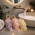 Săpun exfoliant handmade NIRU GoSoap  - formă de ciorchine de struguri
