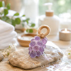 Săpun exfoliant handmade NIRU GoSoap  - formă de ciorchine de struguri
