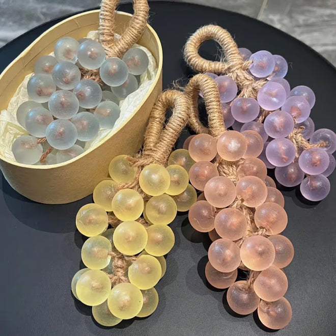 Săpun exfoliant handmade NIRU GoSoap™  - formă de ciorchine de struguri