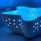 Lampă proiector NIRU StarLamp - valuri oceanice RGB LED, model stea de mare