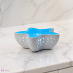 Lampă proiector NIRU StarLamp - valuri oceanice RGB LED, model stea de mare