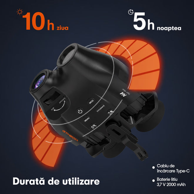 Binoclu NIRU GTMEDIA N4 digital cu vedere nocturnă
