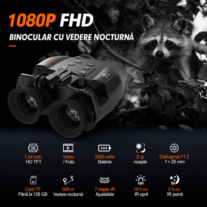 Binoclu NIRU GTMEDIA N4 digital cu vedere nocturnă