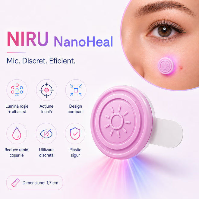 Patch anti-acnee electronic NIRU NanoHeal