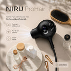 Uscător de păr ionic compact NIRU ProHair - 1600W