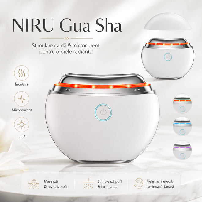 Aparat masaj facial Gua Sha electric NIRU GoLift