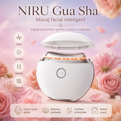 Aparat masaj facial Gua Sha electric NIRU GoLift