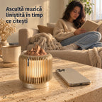 Difuzor de arome NIRU LumoAroma: ascultă muzică liniștită în timp ce citești
