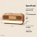 Dimensiuni și specificații radio NIRU NeoRadio 24 × 9 × 11,9 cm
