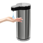 Dozator sapun lichid automat NIRU GoClean pe fundal alb