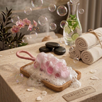 Săpun exfoliant handmade NIRU GoSoap  - formă de ciorchine de struguri
