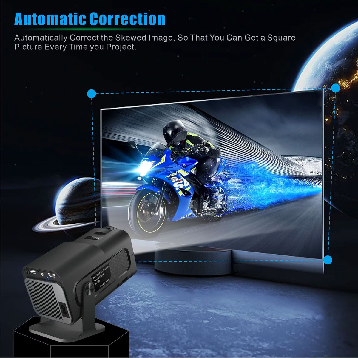 Temperatura si zgomot videoproiector NIRU HY320Mini