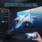Videoproiector NIRU HY320Mini proiectand imagine